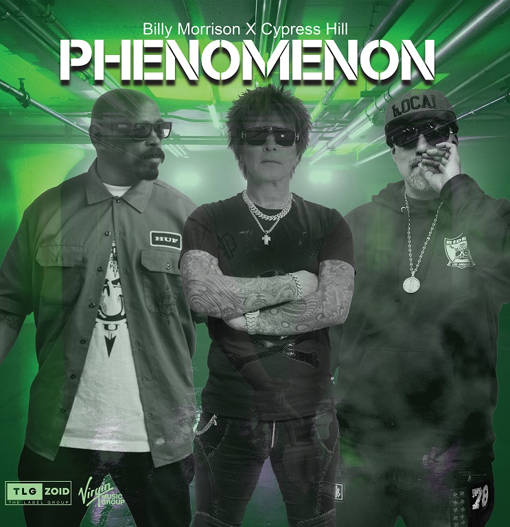 Billy Morrison Teams Up with Cypress Hill and DMC for “Phenomenon” and “Just Like a Movie” Double Release