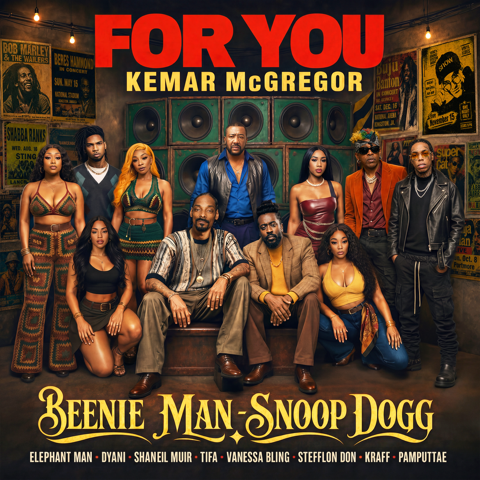 West Coast Meets Kingston: Snoop Dogg, Bennie Man, & Kemar McGregor Join Forces With Music’s Finest On New Single “For You”