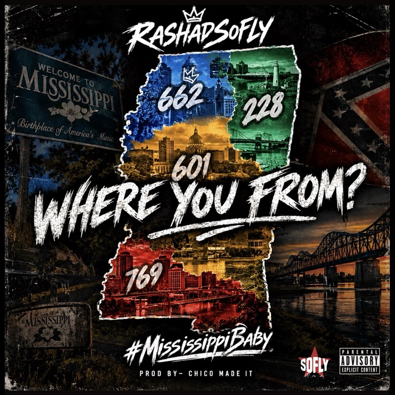 Mississippi Rapper RashadSoFly Makes Noise With Viral Single “Where You From,” Putting the Magnolia State in the Spotlight